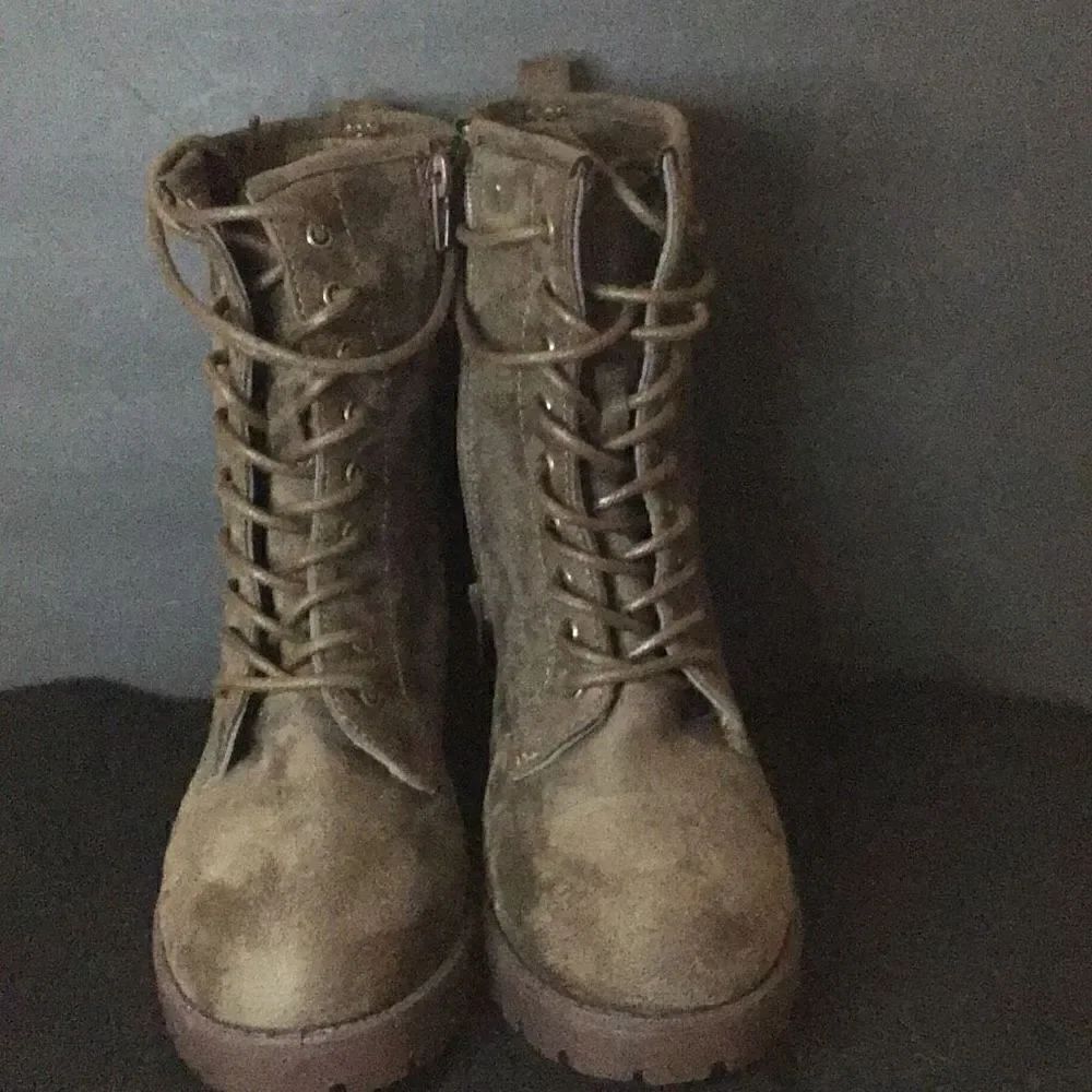 Boots Lace up zip up ankle boots by Ziggy soho size 8  Like new